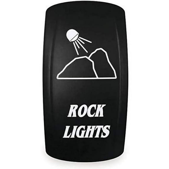 Modquad Laser Engraved Rocker Switch (BLACK)
