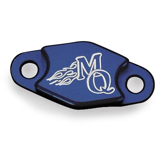 Modquad PB-1BL Parking Brake Block-Off Plate - Blue Anodized