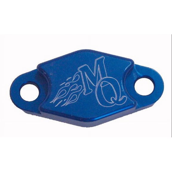 Modquad Park Brake Blockoff Plate Blue ATV Universal