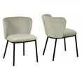 thumbnail image 1 of Modrest Bessie Modern Grey Dining Chair (Set of 2), 1 of 5