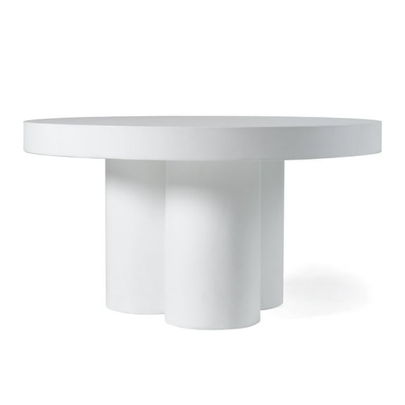Modrest Bruni - Modern White Concrete Coffee Table