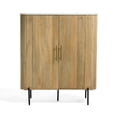 thumbnail image 1 of Modrest - Cambridge White Marble & Mango Tall Buffet, 1 of 8