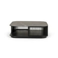 thumbnail image 1 of Modrest Chip - Modern Black Ceramic + Black Ash Square Coffee Table, 1 of 4