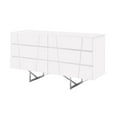 thumbnail image 1 of Modrest Chrysler Modern White Dresser, 1 of 9