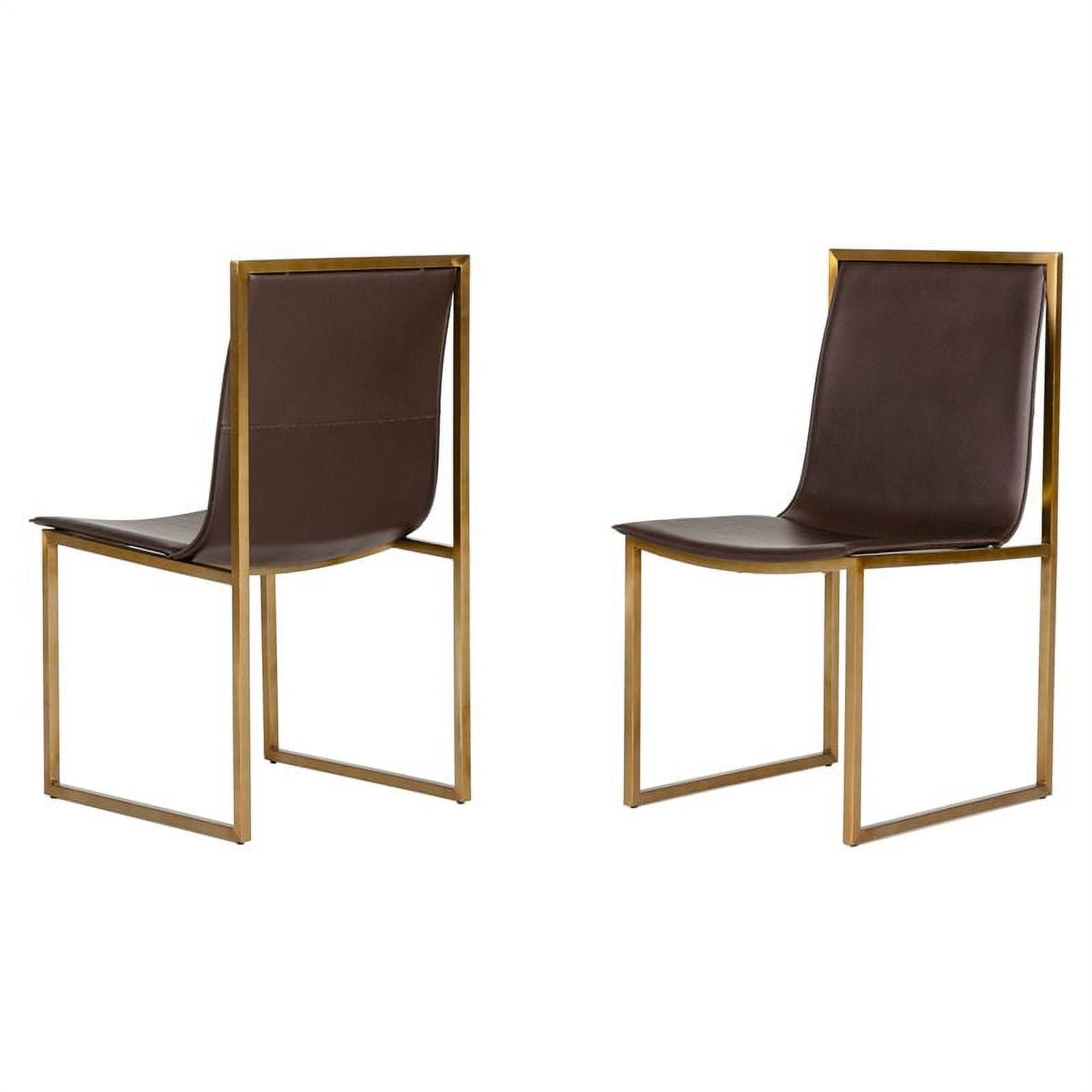 Modrest Boswell Modern Faux Leather Dining Chair