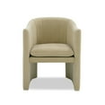 thumbnail image 1 of Modrest Danube Modern Beige Fabric Dining Chair, 1 of 5