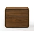 thumbnail image 1 of Modrest Dustin Modern Walnut Nightstand, 1 of 5