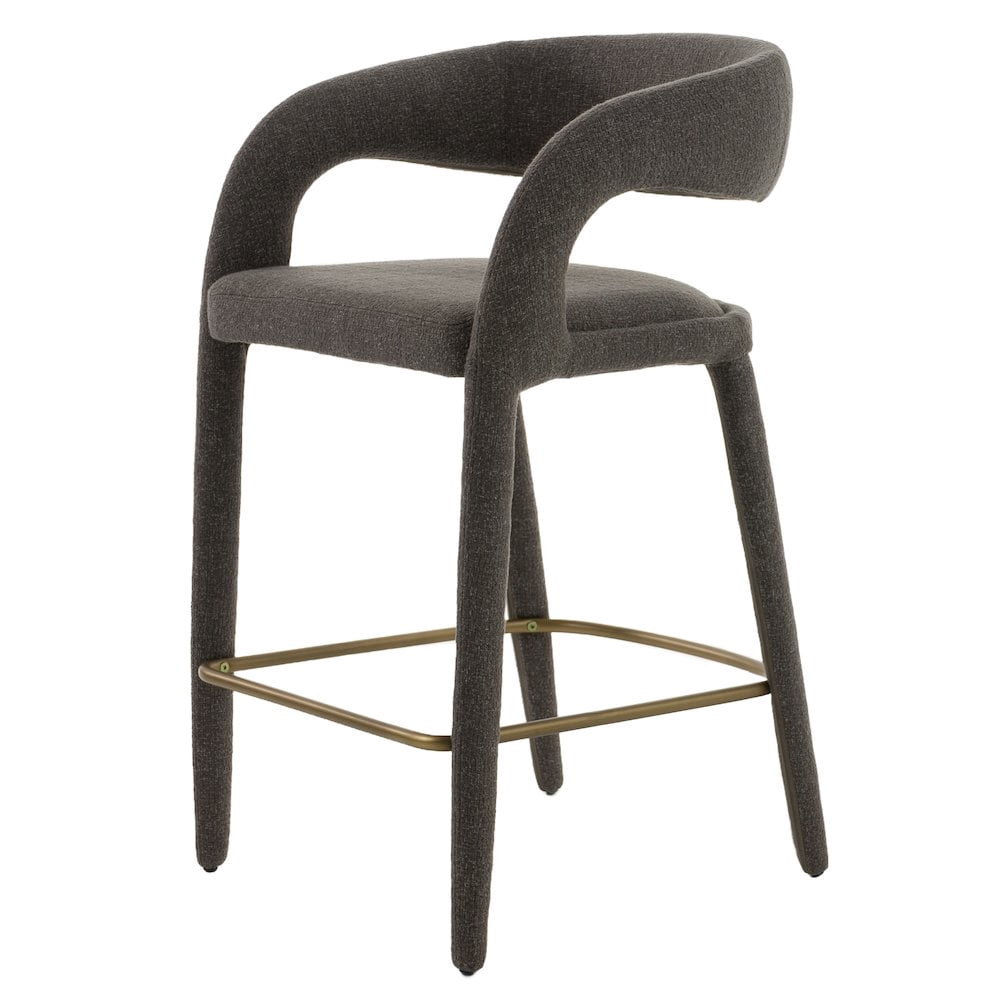 Modrest Baird Modern Velvet Counter Chair