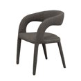 thumbnail image 1 of Modrest Faerron - Modern Grey Fabric Dining Chair, 1 of 6