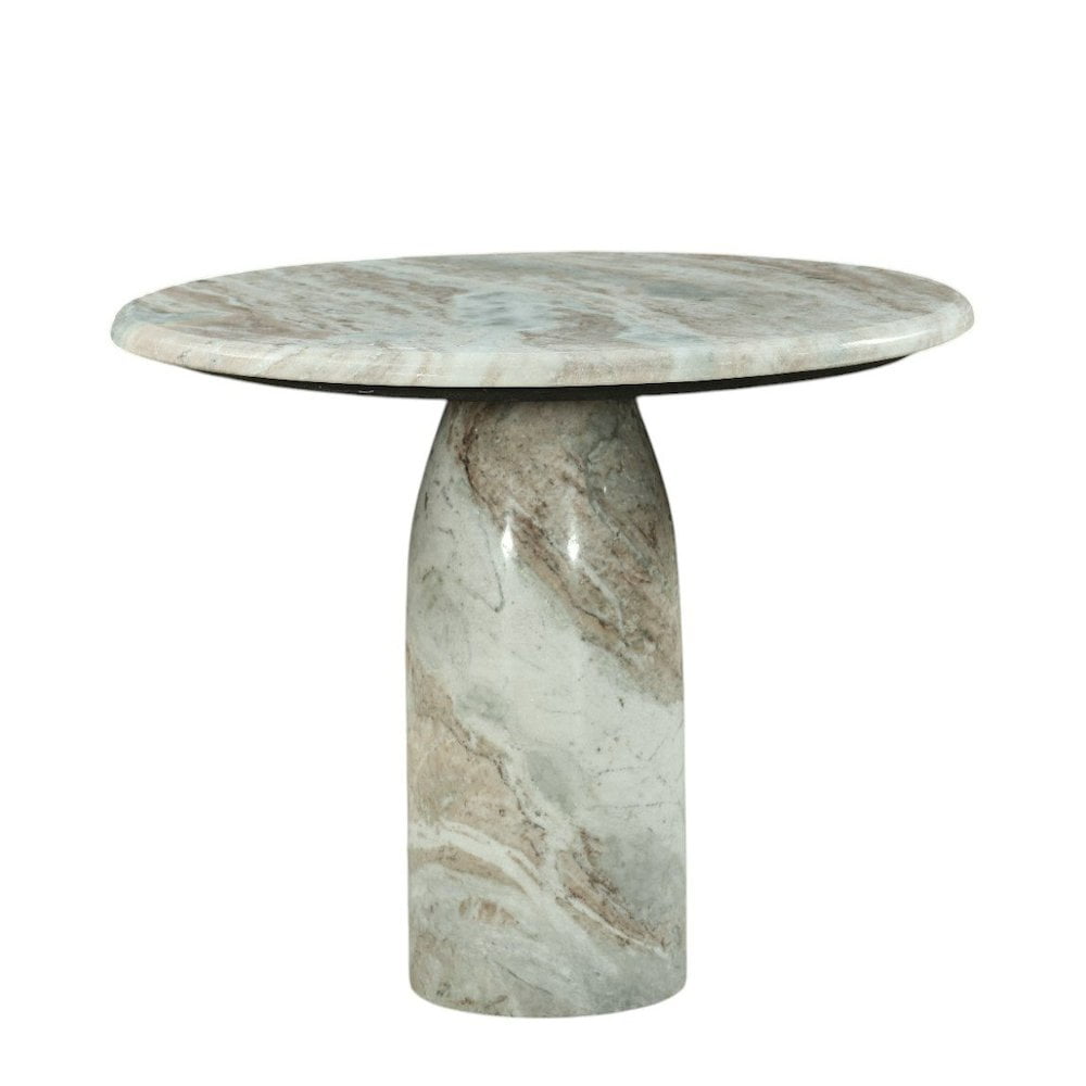 Modrest July Modern Mapa Burl Round Coffee Table
