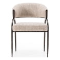 thumbnail image 1 of Kobe - Modern Beige Fabric Dining Chair, 1 of 6