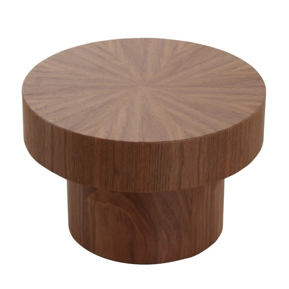 Modrest Larch - Modern Walnut End Table