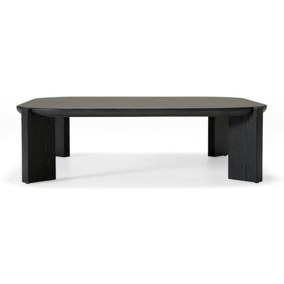 Modrest Noah - Modern Dark Brown Square Coffee Table