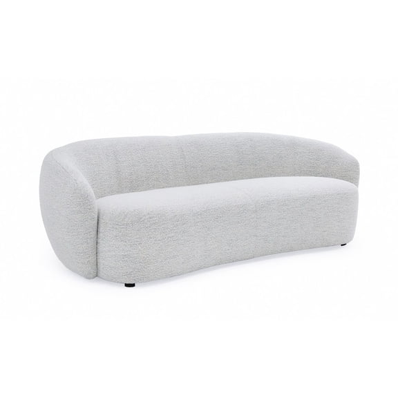 Modrest Omaha - Modern Off White Fabric Sofa