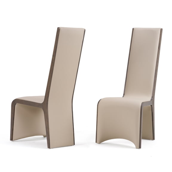 Pacer - Modern Beige & Grey Ash Dining Chair (Set of 2)