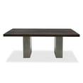 thumbnail image 1 of Modrest Renzo Modern Oak & Concrete 79" Dining Table, 1 of 6