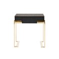 thumbnail image 1 of Modrest Rothsay - Modern Wenge + Gold Nightstand, 1 of 5