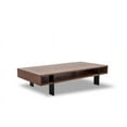 thumbnail image 1 of Modrest Stilt - Modern Walnut Coffee Table-Color:Walnut,Finish:Walnut,Shape_:Rectangular, 1 of 4