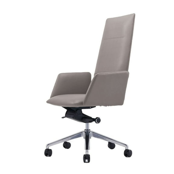 Modrest Tricia - Modern Grey High Back Executive Office Chair