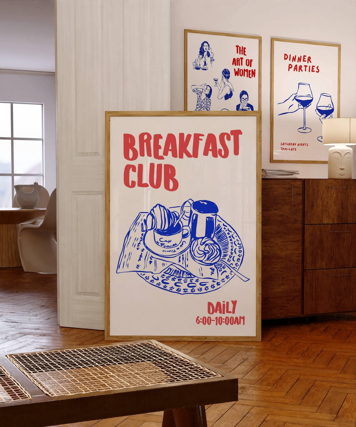 Modroom Breakfast Club Poster, Espresso Poster, Kitchen Decor, Coffee ...