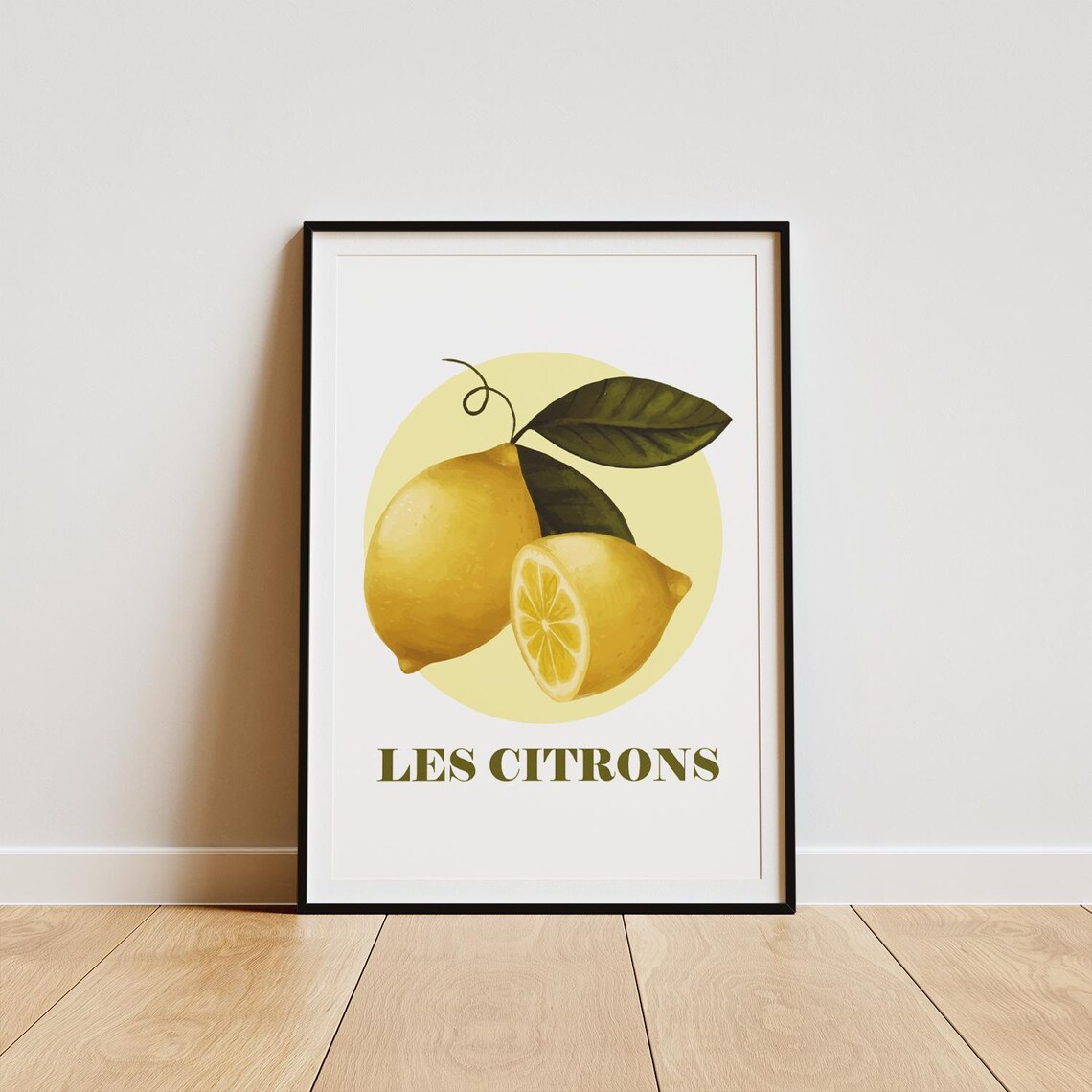 Modroom Digital Print Lemon Photo - Lemon - Les Citrons - Fruit - Wall ...