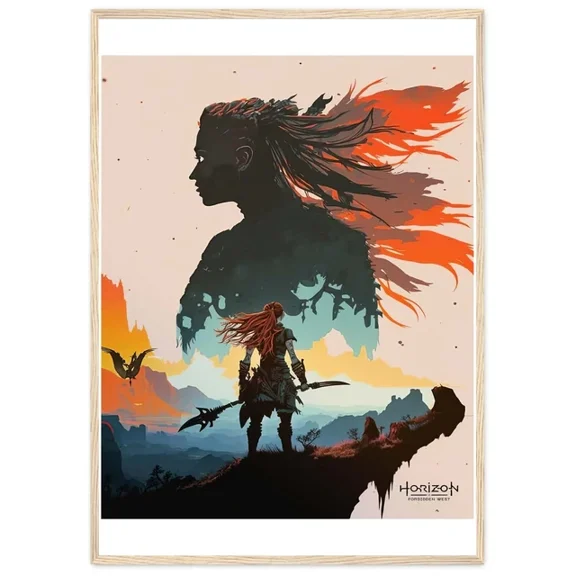 Modroom Horizon Forbidden West Poster Art Zero Dawn Wall Art Art For Gamers Wall Decor G Wall Art, Modern Wall Decor, 16x24 UNFRAMED