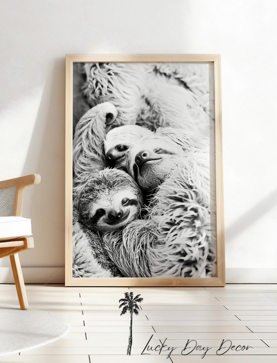 Modroom Lazy Sloths Afternoon Napping, Poolside Animals, Cozy Sloth ...