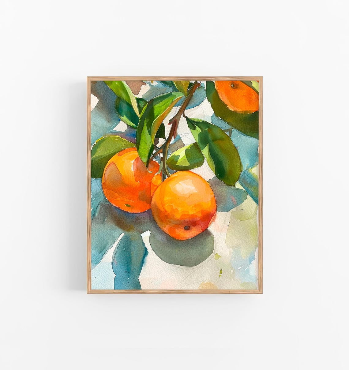 Photo inspiration: Modroom Orange Fruit Watercolor Art Print Citrus Watercolor Painting Photo Inspiration