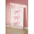 thumbnail image 1 of Modroom Pink Poster For Dorm Bedroom Girl Bow Art Pink Bow Pink Bows Coquette, Modern Wall Art Decor, 12x18 UNFRAMED, 1 of 3