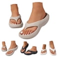 thumbnail image 1 of Modstep Mens Womens Recovery Sandals Arch Support Plantar Fasciitis Slides Orthopedic Slip on Summer Pool Beach Shoes Black size 7, 1 of 8