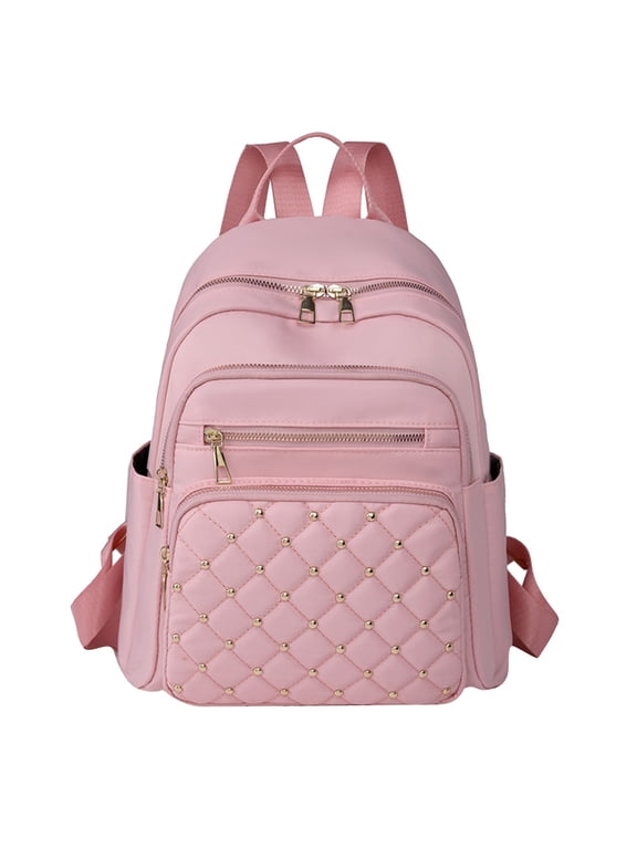 Mini Backpack Purse for Women Nylon Hiking Anti Theft Daypack Waterproof Fashion College Bookbag with Top Handle