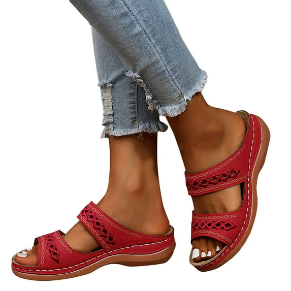 Arch Support Ladies Boots 2026.Modstep Orthopedic Wedge Sandals for Women 2026 Arch Support Platform ...