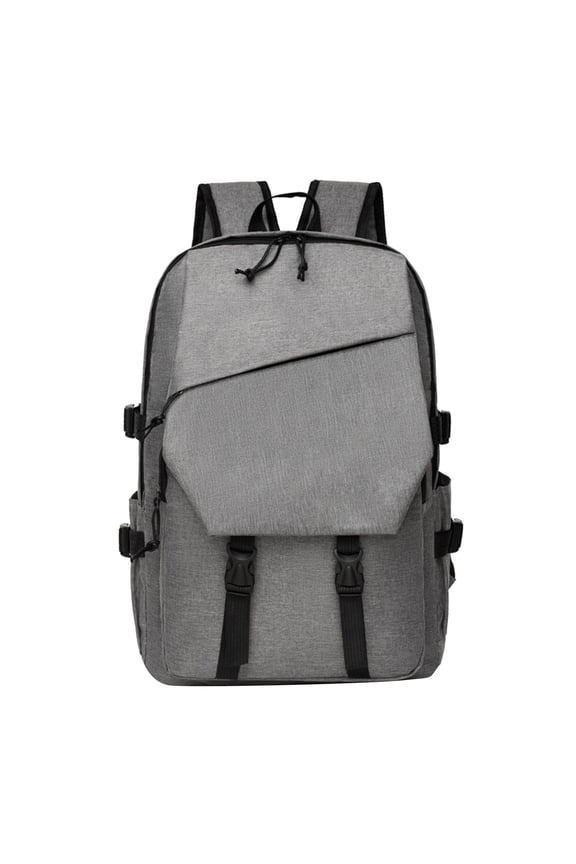 Travel Laptop Backpack for Men and Women Waterproof Antitheft Work Business Computer Bag Durable Large Zipper Bags Grey