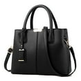 thumbnail image 1 of Modstep Womens Purses and Handbags Top Handle Large Leather Shoulder Bag Multi Pocket Anti Theft Crossbody Bags for Work, 1 of 1
