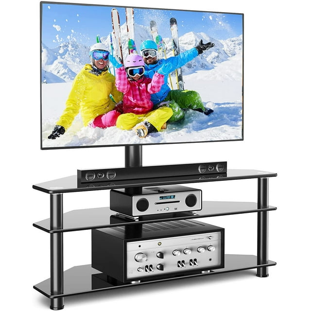 Modstyle Swivel Floor TV Stand with Mount for 32-65" TV Corner Bedroom