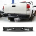 thumbnail image 1 of Modular 3-piece design Rear Bumper For 2007-2013 Toyota Tundra w/2 x 4" Pods Lights and 2 x Shackles, 1 of 10