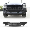 thumbnail image 1 of Modular 4 IN 1 Design Steel Front Bumper+Side Wing+Skid Plate+Winch Plate For 2019-2024 RAM 1500(Exclude EcoDiesel,Rebel,TRX & Ram 1500 Classic)w/2*4" Pod lights, 1 of 14