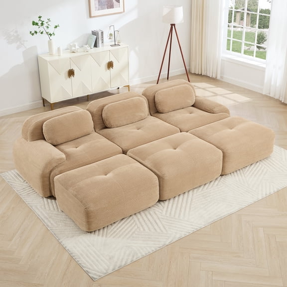 Modular Assembly Sofa | Fabric | Living Room for Living Room