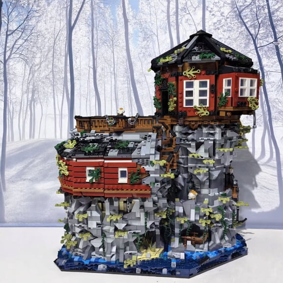 Modular Building Blocks Set for Astronomer's Planetarium Medieval Assembly MOC Bricks Toys Collection Gift Kit 7268pcs