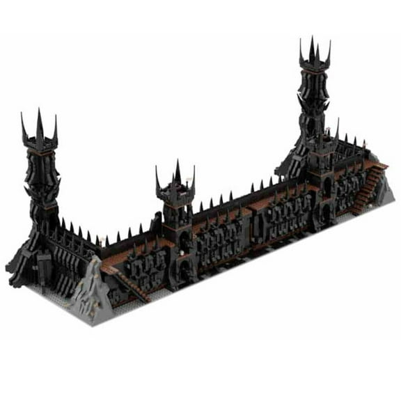 Modular Building Blocks Set for UCS The Black Gate of Mordor MOC Bricks Toy Gift
