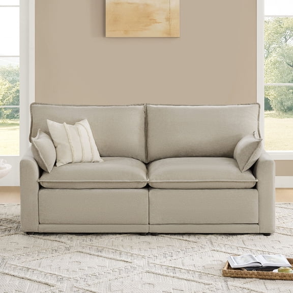 Modular Cloud Couch Oversized Sectional Sofa for Living Room