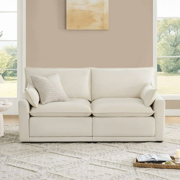 Modular Cloud Couch Oversized Sectional Sofa for Living Room
