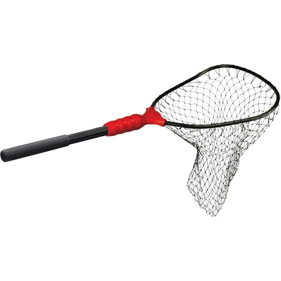 Modular Fishing Landing Net, Floating Aluminum Handle with Interchangeable Net Head System, Lightweight Kayak & Bank Fishing Net, Minimal Drag Design