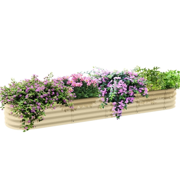 Modular Galvanized Planter for Outdoor Use / Changeable Shapes for Different Needs