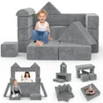 thumbnail image 1 of Modular Couch Sofa for Kids Toddler, 12PCS Foam Play Couch for Floor/Bedroom/Playroom, Convertible Sofa, Sectional Sofa, Foam Climbing Block Playset, Fort Building Set for Boys Girls 3-6, 1 of 11