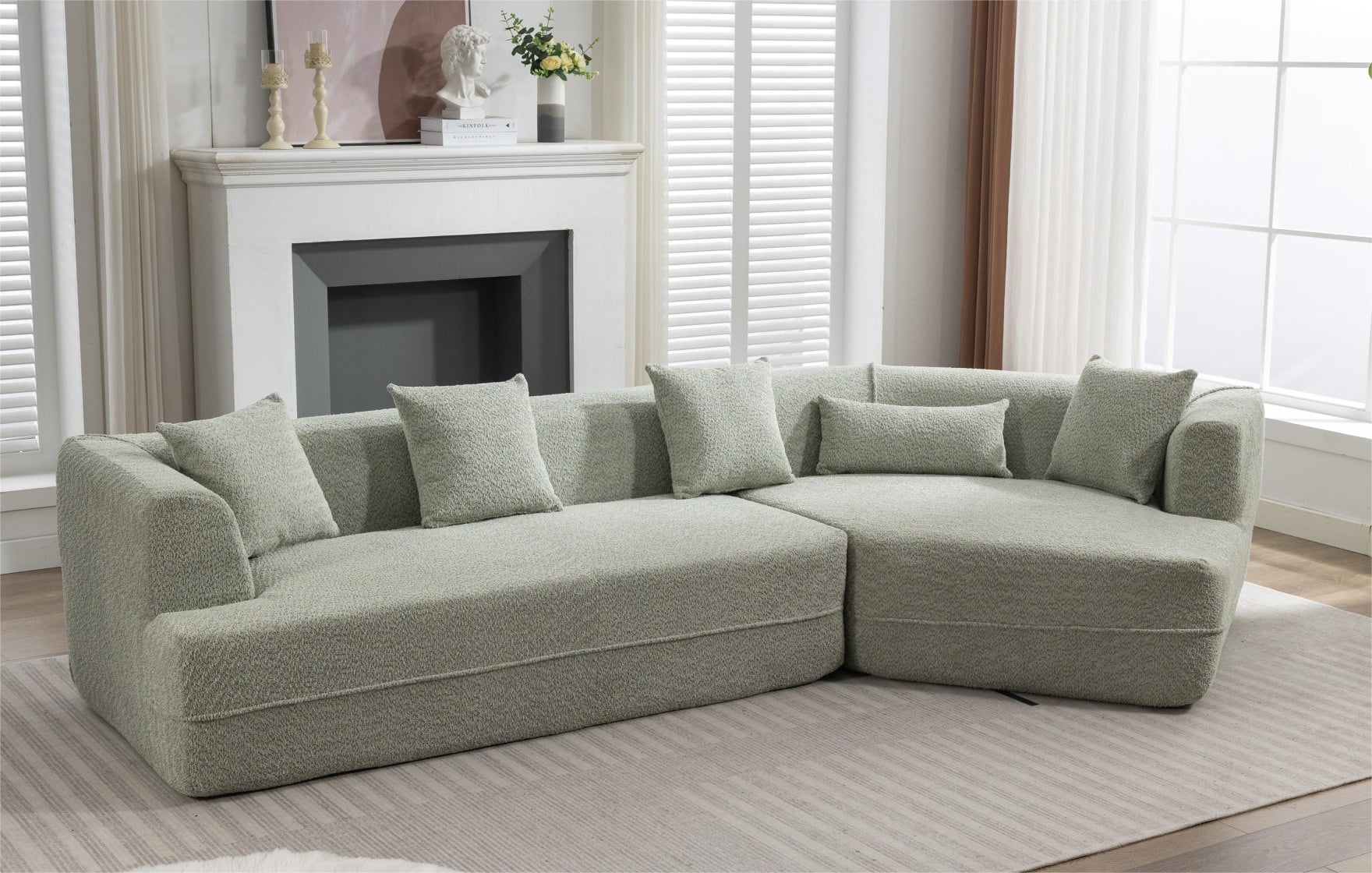 Modular Living Room Sofa Set, Modern Minimalist Style Sofa, Salon