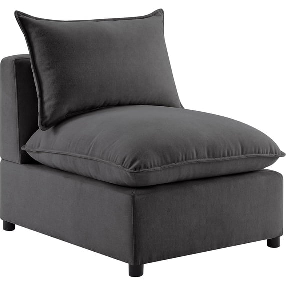 Modular Middle Seat, Sectional Couch Armless Sofa Module for Sofa Set ...