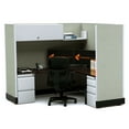 thumbnail image 1 of Modular Office Desk Furniture 67H Powered Cubicles, 1 of 5