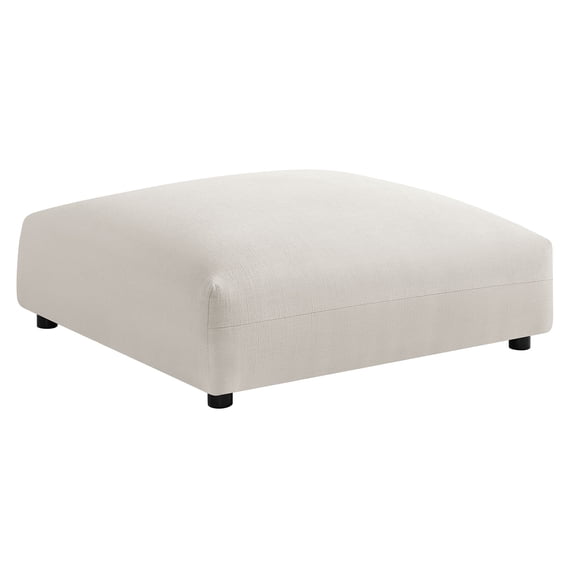 Modular Ottoman Chair, Gray, Fabric, Living Room Lounge Cafe Lobby Hospitality Restaurant, Modern Contemporary, HB37171