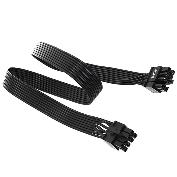 Modular Power Supply Adapter for Corsair and Thermaltake GPUs Tinned Copper, 65cm Length